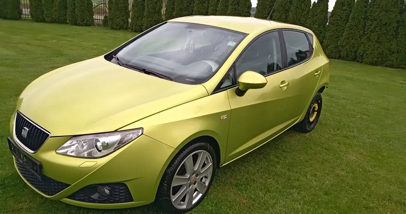 Seat Ibiza cena 9500 przebieg: 152000, rok produkcji 2008 z Lubsko małe 56